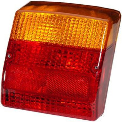 New Holland TVT145 9EL990142001 Light lens, amber/red, square LH/RH/rear Hella