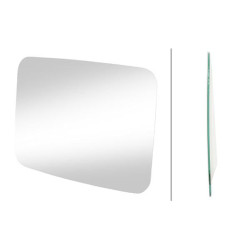 New Holland TVT155 9EY117126014 Mirror glass 215x302mm Hella