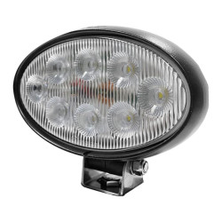 New Holland TVT170 LA10558 Work light LED, 56W, 5320lm, oval, white, 10/30V, Deutsch plug, Wide flood, 8 LED's Kramp