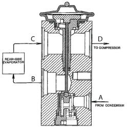 New Holland TVT195 KL050016 Expansion valve