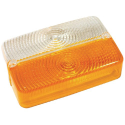 New Holland TM130 VPM3711 Light lens, amber/transparent LH/RH Vapormatic