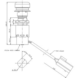 New Holland TM165 23136000 PTO switch