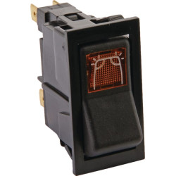 New Holland TL90 13402000 Rocker switch, 0-I, off-on, 4-pin, Lights
