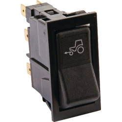 New Holland TL90 1605170000 Rocker switch, I-II, on-on, 5-pin, 4WD