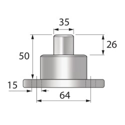 Case - IH MX120 Maxxum VPJ8090 Sukamasis kaištis