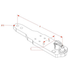New Holland T7.210 PowerCommand 8005344 Carry plate