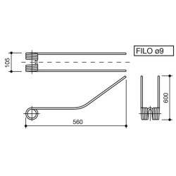 Rotacinis akėtvirbas Corma 30084N