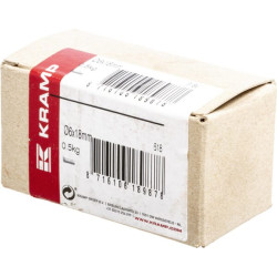 Kniedės po 0,5 kg pakuotėje 6x18 618V