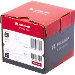Išorinis fiksavimo žiedas 30x1,5 mm DIN471, plienas Kramp 47130