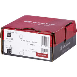 Išorinis fiksavimo žiedas 45x1,8 mm DIN471, plienas Kramp 47145