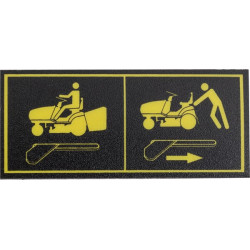 Pavarų dėžės atrakinimo lipdukas 1143708180