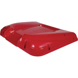 Žolės surinktuvo dangtis, raudonas 3821102001