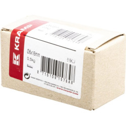 Kniedės po 0,5 kg pakuotėje 6x16 616KLV