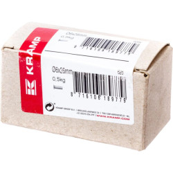 Kniedės po 0,5 kg pakuotėje 6x26 626V