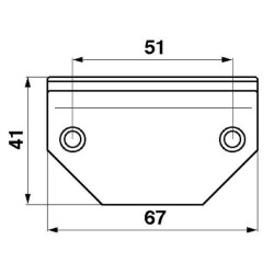Valymo plokštelė ESM 3320050