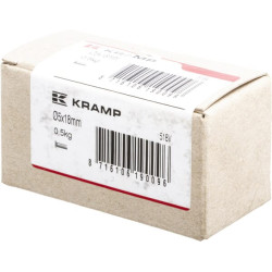 Kniedės po 0,5 kg pakuotėje 5x18 518V