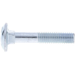 Varžtas su užsegimu DIN603 M8x45, cinkuotas plienas, 8.8 Kramp 60384588