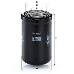 Alyvos keitimo filtras WH9452