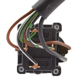 Case - IH 743 / 743XL 6BA001539057 Vairo kolonėlės jungiklis, indikatorius / garsinis signalas / žibintų blykstė, ilgis 123 mm