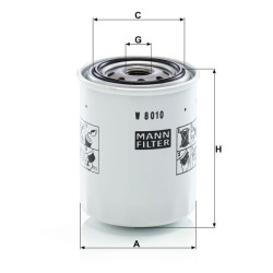 Alyvos filtras W8010