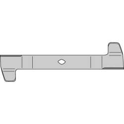 Peilio ilgis: 520 mm, apvali skylė, pagal laikrodžio rodyklę: tinka Murray by Kramp FGP011243
