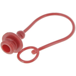 Plastikinis kamštis (raudonas) 1/2" 1134718401