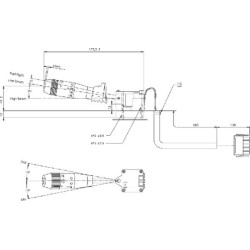 Case - IH MXM155 Maxxum Pro 01494000 Kombinuotas jungiklis