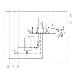 Case - IH MXM155 Maxxum Pro SVA19145 5/4 vožtuvas SB23LS kairysis