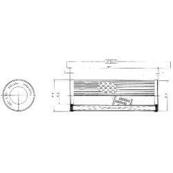 Hidraulinis filtras Donaldson P551369