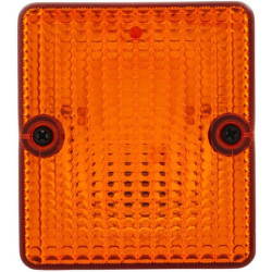 Posūkio lemputė 21W, kvadratinė, 12V, gintaro spalvos, prisukama, Hella 2BA996012061