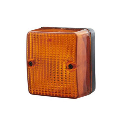 Posūkio lemputė 21W, kvadratinė, 12V, gintaro spalvos, prisukama, Hella 2BA996012061