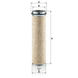 Antrinio oro filtro elementas CF1000