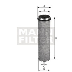 Antrinio oro filtro elementas CF1200