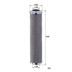 Hidraulinis filtras Mand H HD624