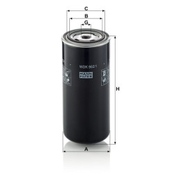 Kuro keitimo filtras WDK9621