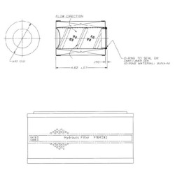 Hidraulinis filtras Donaldson P164592