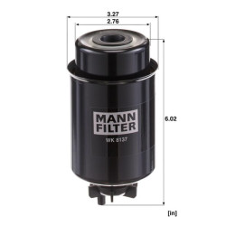 Kuro keitimo filtras WK8137