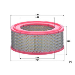 Kabinos filtras CU2079