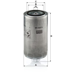 Kuro keitimo filtras WK95019