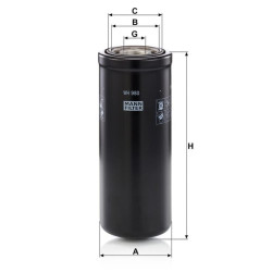 Hidraulinis filtras WH980