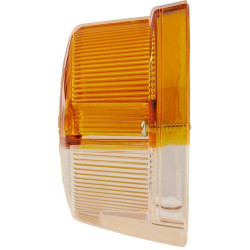 Šviesos lęšis, gintaro spalvos/skaidrus, apvalus kairysis/dešinysis, Hella 9EL088538001