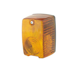 Posūkio lemputė RH 21W, stačiakampė, 12V, gintaro spalvos, prisukama, 90x55x60mm, Hella 2BA002652121