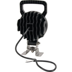 LED darbo žibintas, 25 W, 2000 lm, apvalus, 10/30 V, 117 mm skersmuo, taškinis spindulys, 6 LED, Kramp LA10016