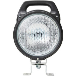 Darbo žibintas halogeninis, 55/70W, apvalus, 12/24V, skaidrus/baltas, spaustukas, skersmuo 168mm, Hella 1G4003470001
