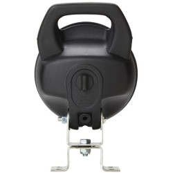 Darbo žibintas halogeninis, 55/70W, apvalus, 12/24V, skaidrus/baltas, spaustukas, skersmuo 168mm, Hella 1G4003470001