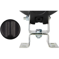 Darbo žibintas halogeninis, 55/70W, apvalus, 12/24V, skaidrus/baltas, spaustukas, skersmuo 168mm, Hella 1G4003470001