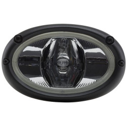 Darbo žibintas halogeninis, ovalus, 12 V, skaidrus/baltas, 165 x 74 x 105 mm AMP kištukas, Hella 1GA996161101
