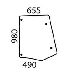 Galinis šoninis langas 85801628N