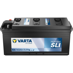 Akumuliatorius 12V 143Ah 950A K4 VARTA Promotive SLI 643033095