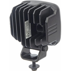 Darbo žibintas LED, 28 W, 2800 lm, kvadratinis, 12/24 V, baltas, tvirtinamas varžtais, „Deutsch“ 2 kontaktų, platus srautas, 6 L